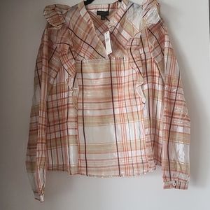 BNWT Anthro PHEASANT BLOUSE